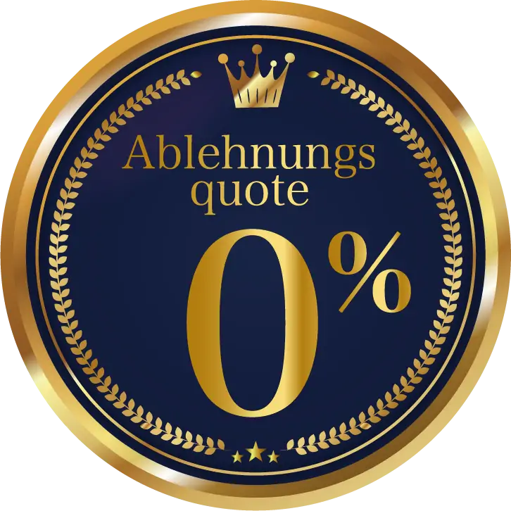 Ablehnungsquote: 0%